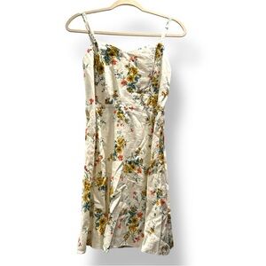 Old Navy Cami Floral Sundress M Cream